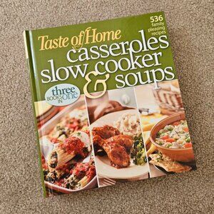 Taste of Home - Casseroles, slow‎ cooker & soups - 3 books in one - Hardcover
